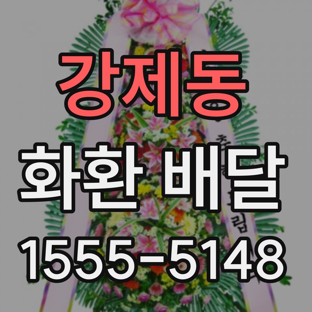 강제동 화환 배달