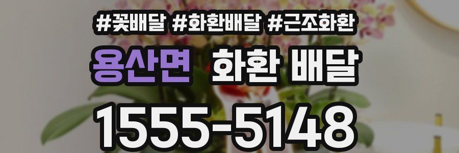 용산면 화환 배달