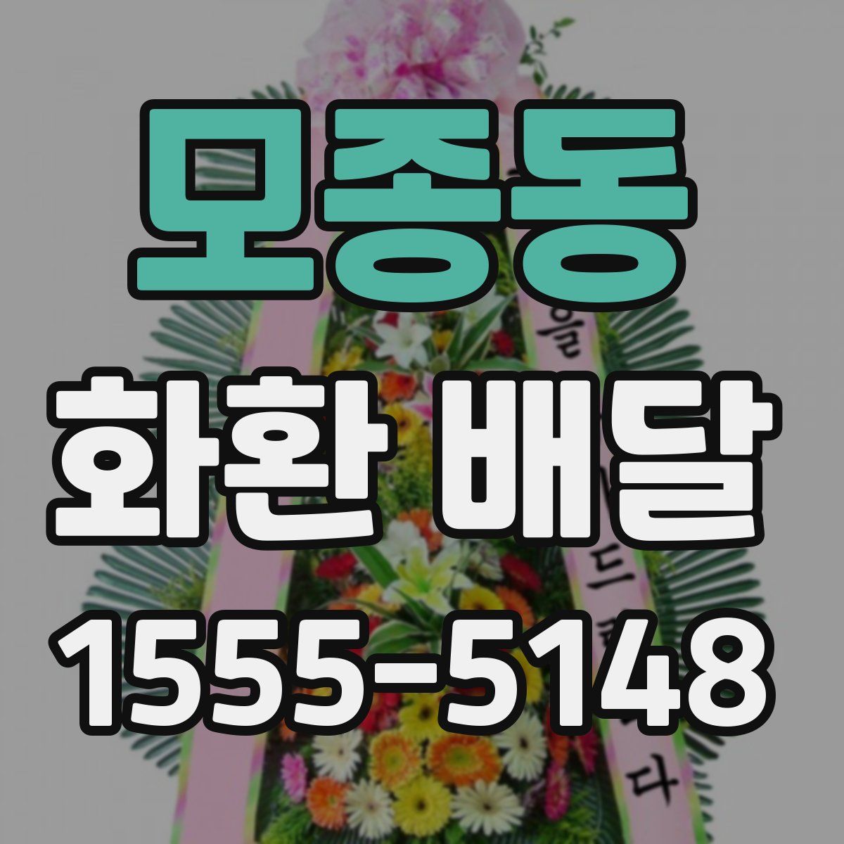 모종동 화환 배달