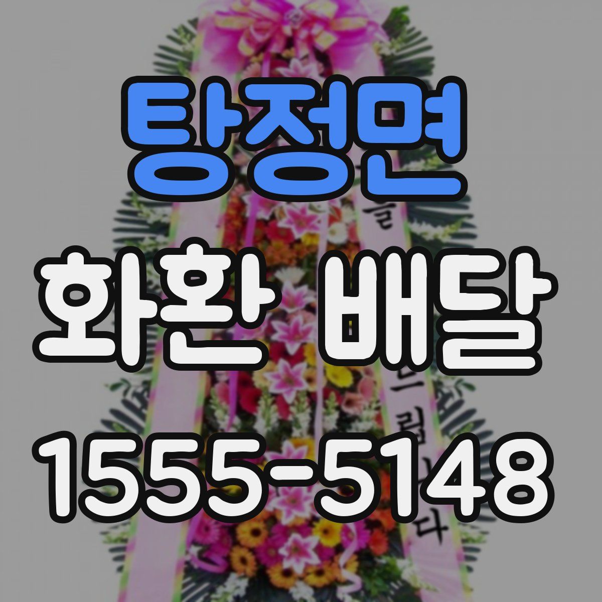 탕정면 화환 배달