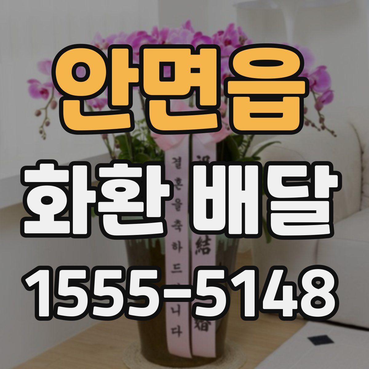안면읍 화환 배달