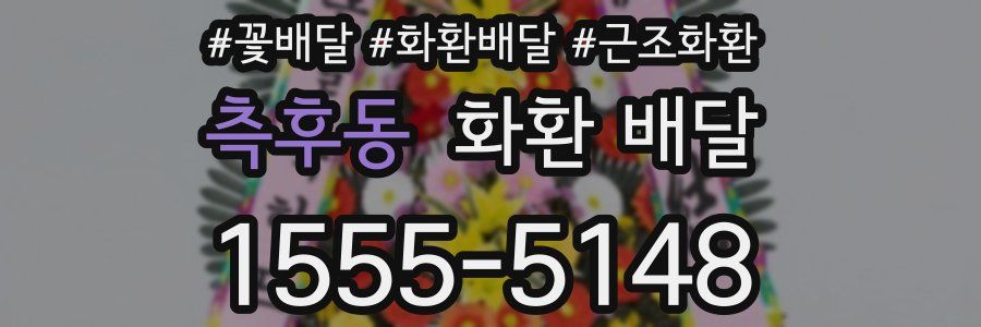 측후동 화환 배달