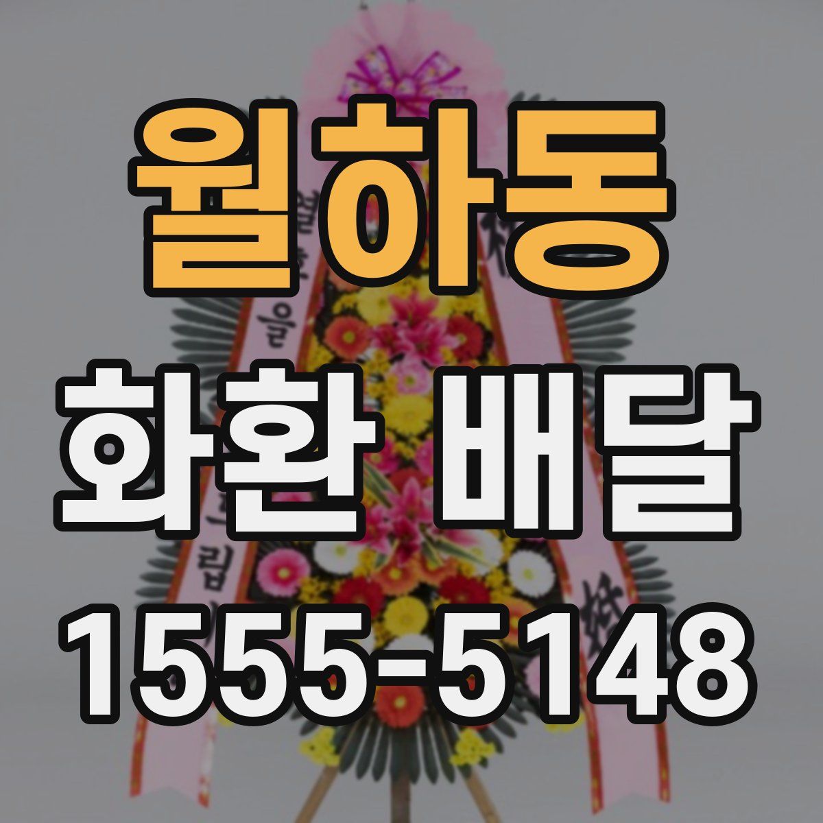 월하동 화환 배달
