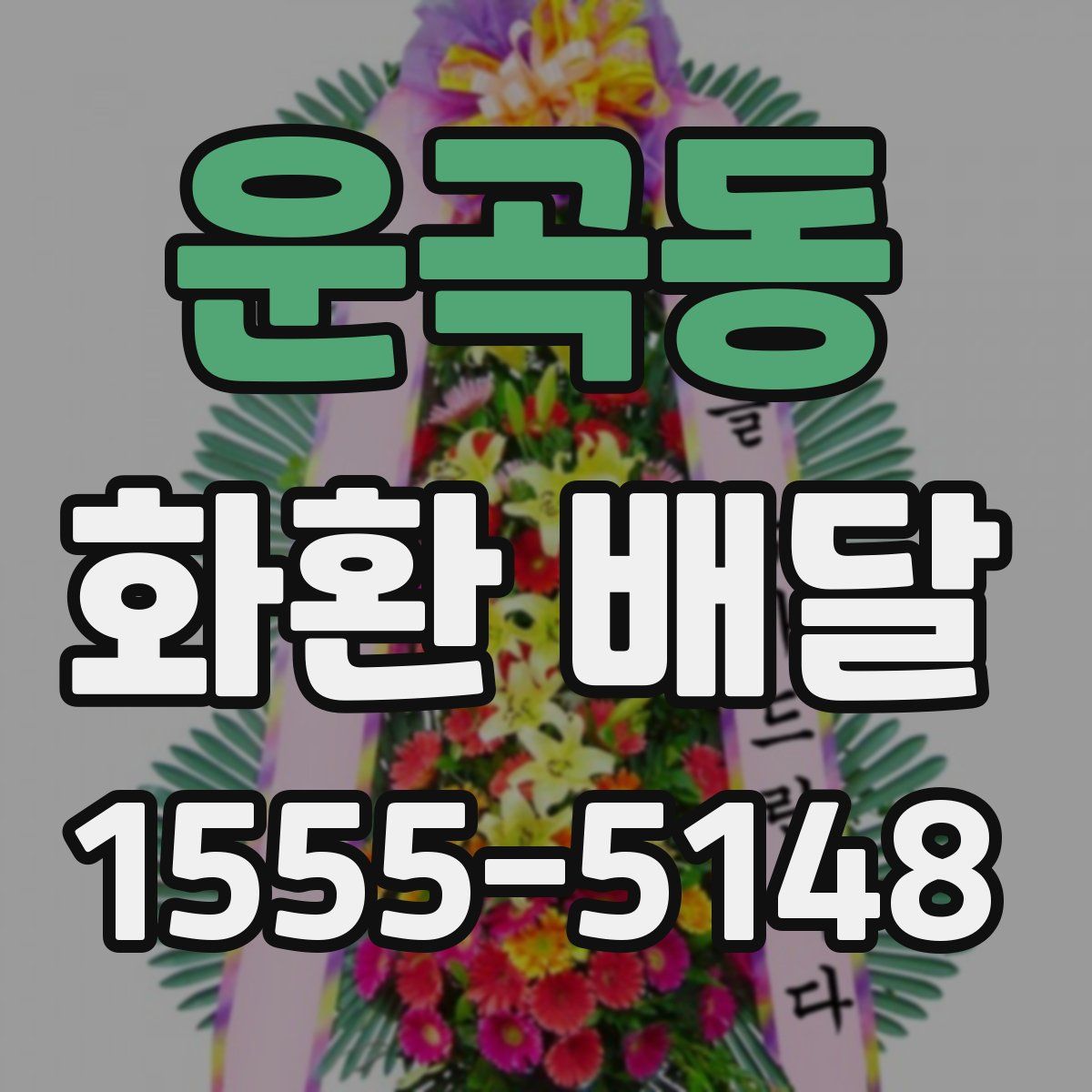 운곡동 화환 배달