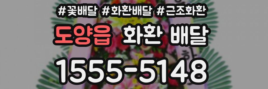 도양읍 화환 배달