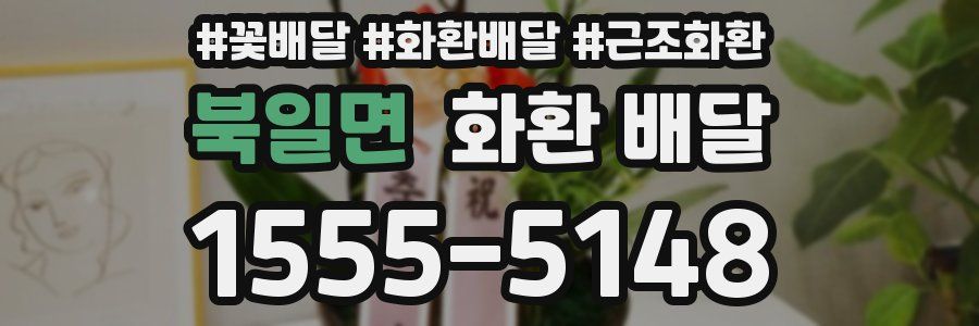 북일면 화환 배달