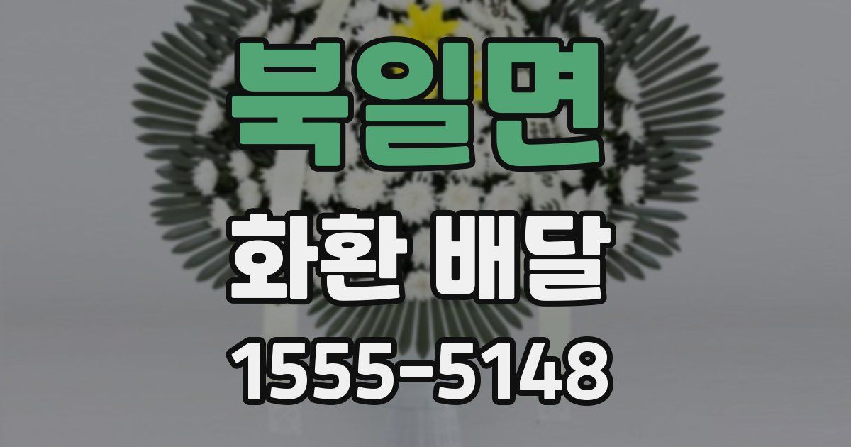 북일면 화환 배달
