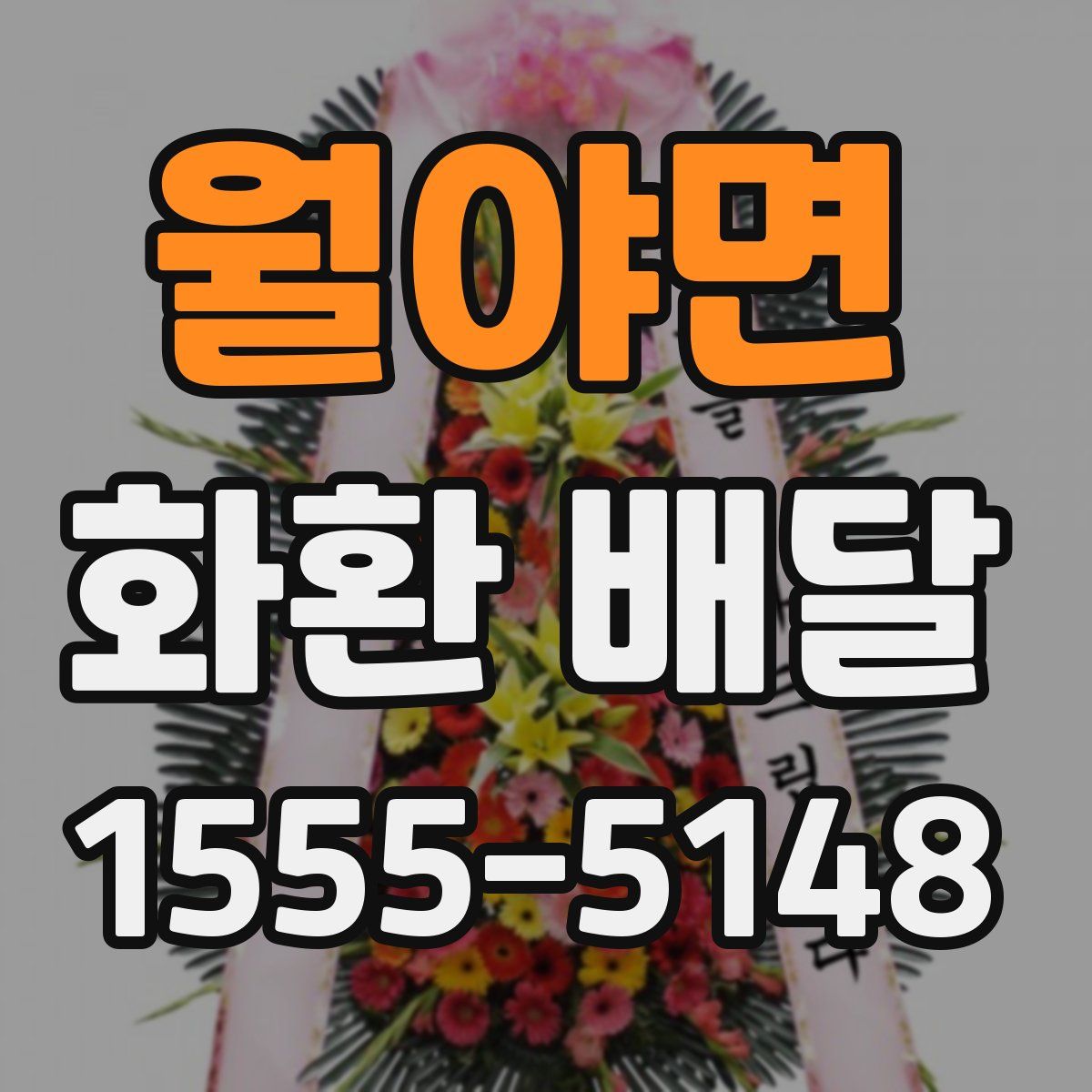 월야면 화환 배달