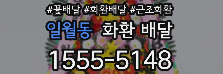 일월동 화환 배달