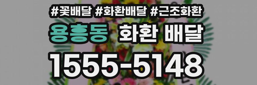 용흥동 화환 배달