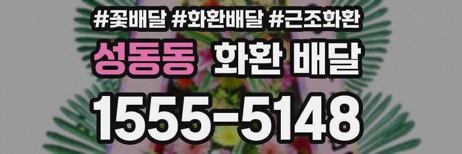 성동동 화환 배달