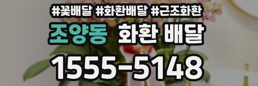 조양동 화환 배달
