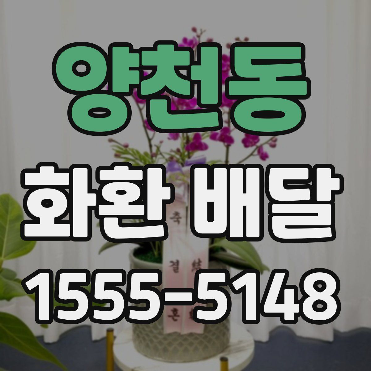 양천동 화환 배달