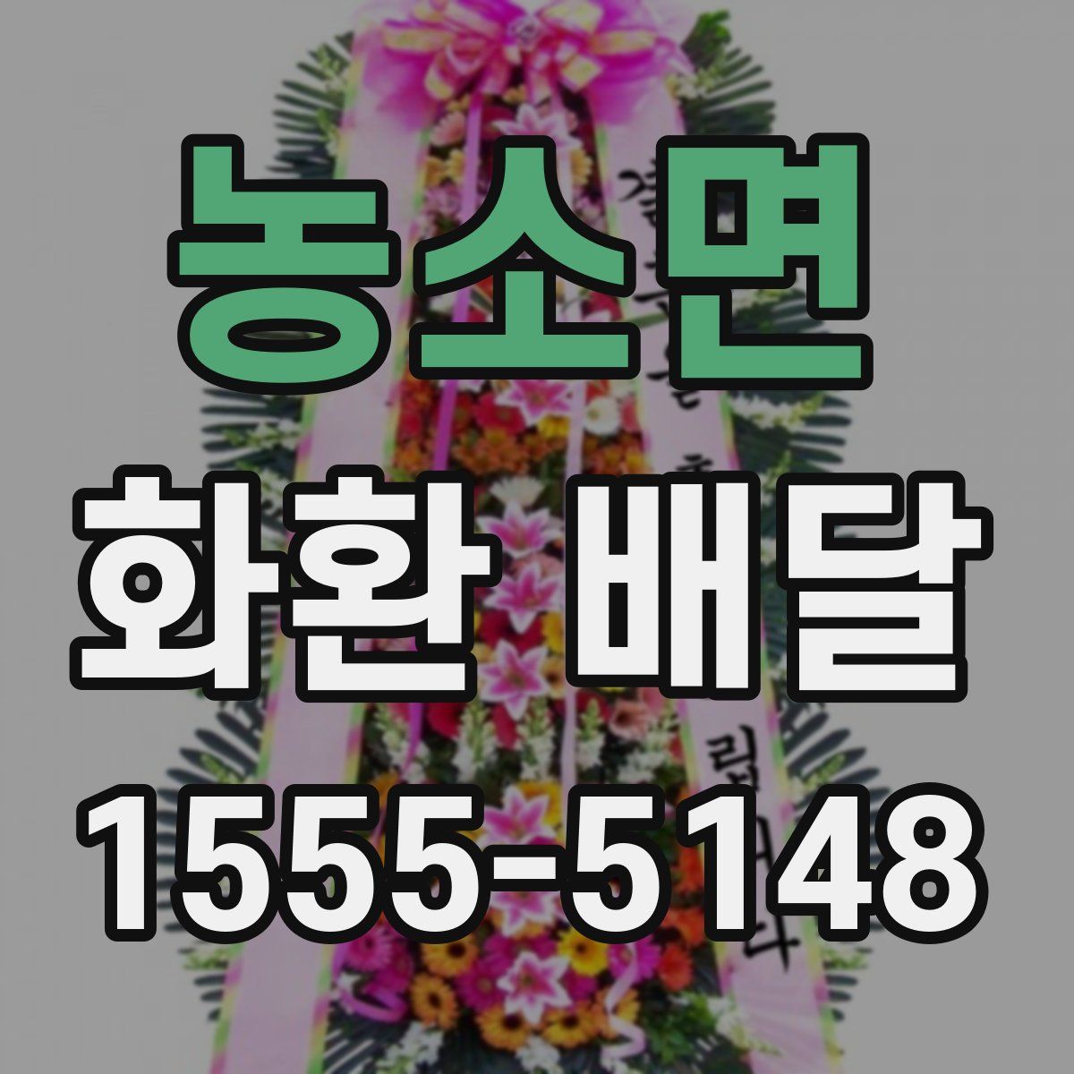 농소면 화환 배달