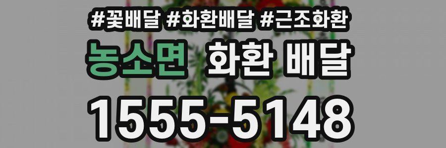 농소면 화환 배달