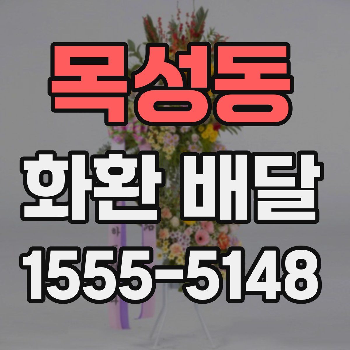 목성동 화환 배달