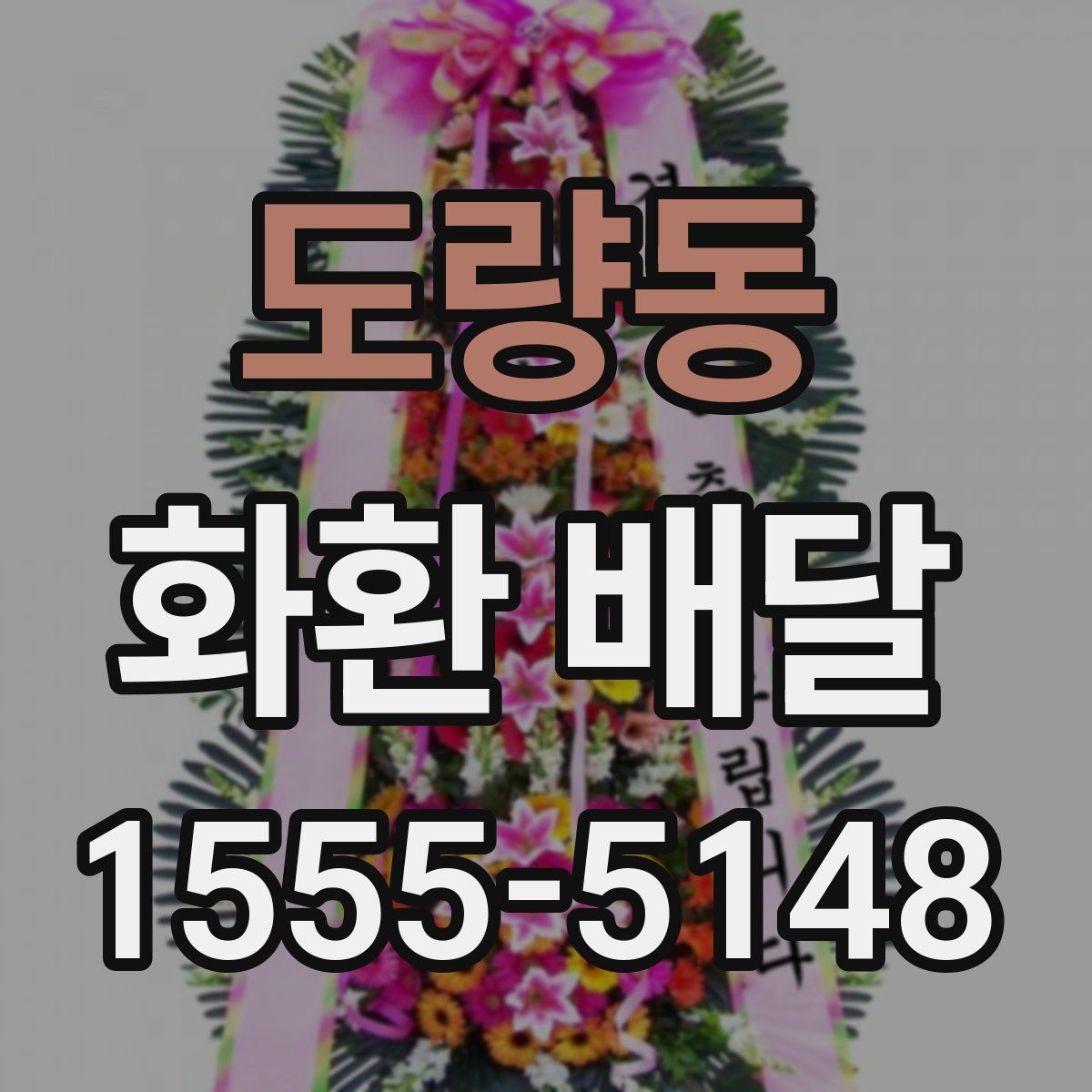 도량동 화환 배달
