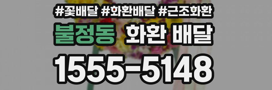불정동 화환 배달