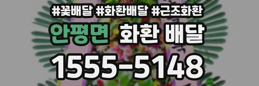 안평면 화환 배달