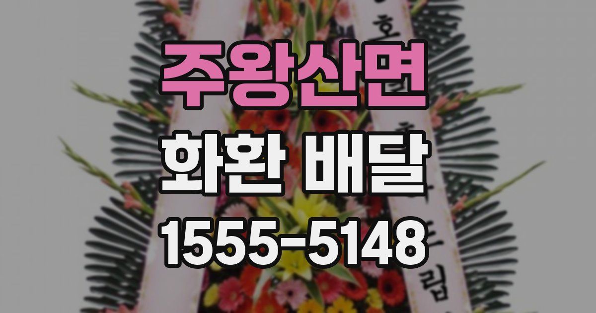 주왕산면 화환 배달