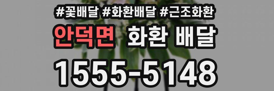 안덕면 화환 배달