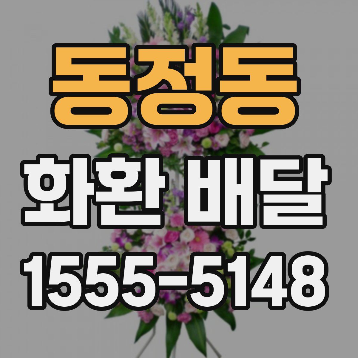 동정동 화환 배달