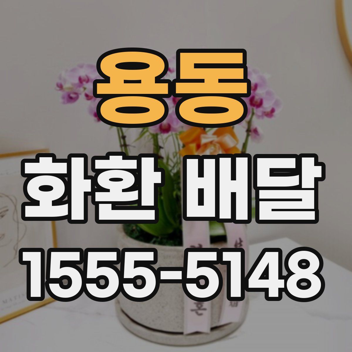용동 화환 배달