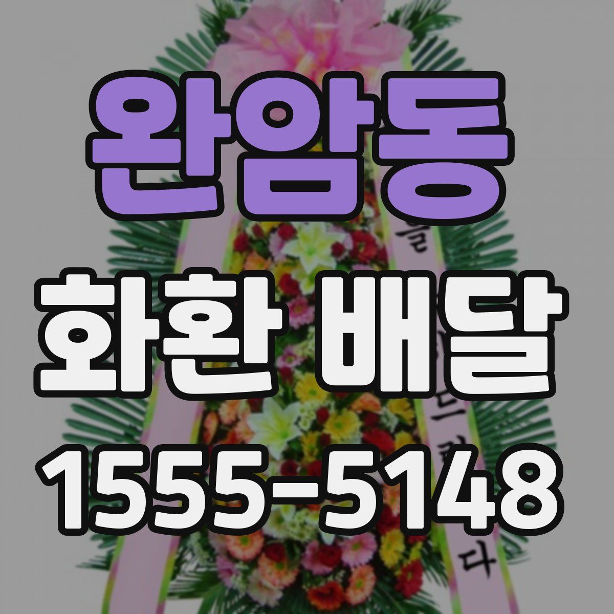 완암동 화환 배달