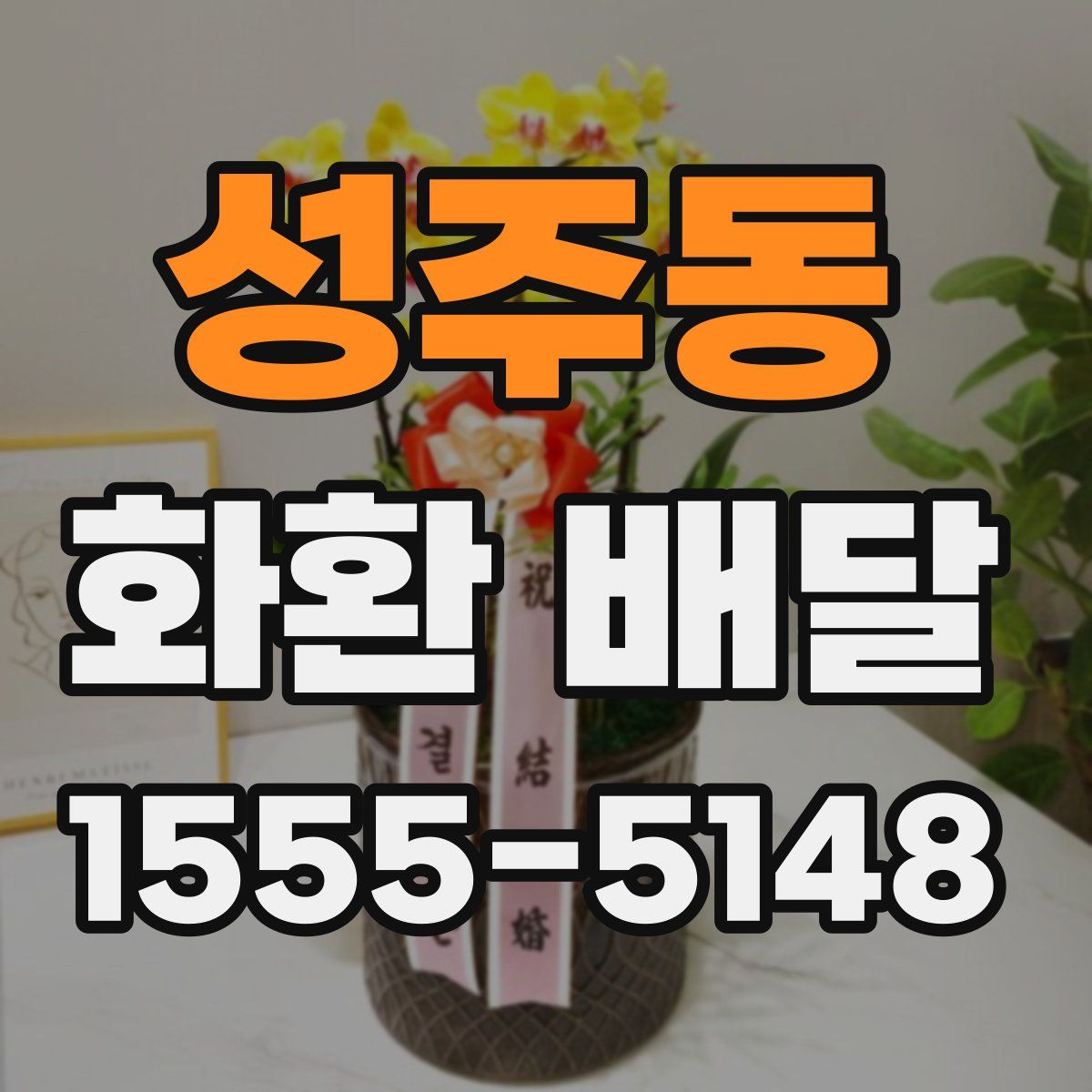 성주동 화환 배달