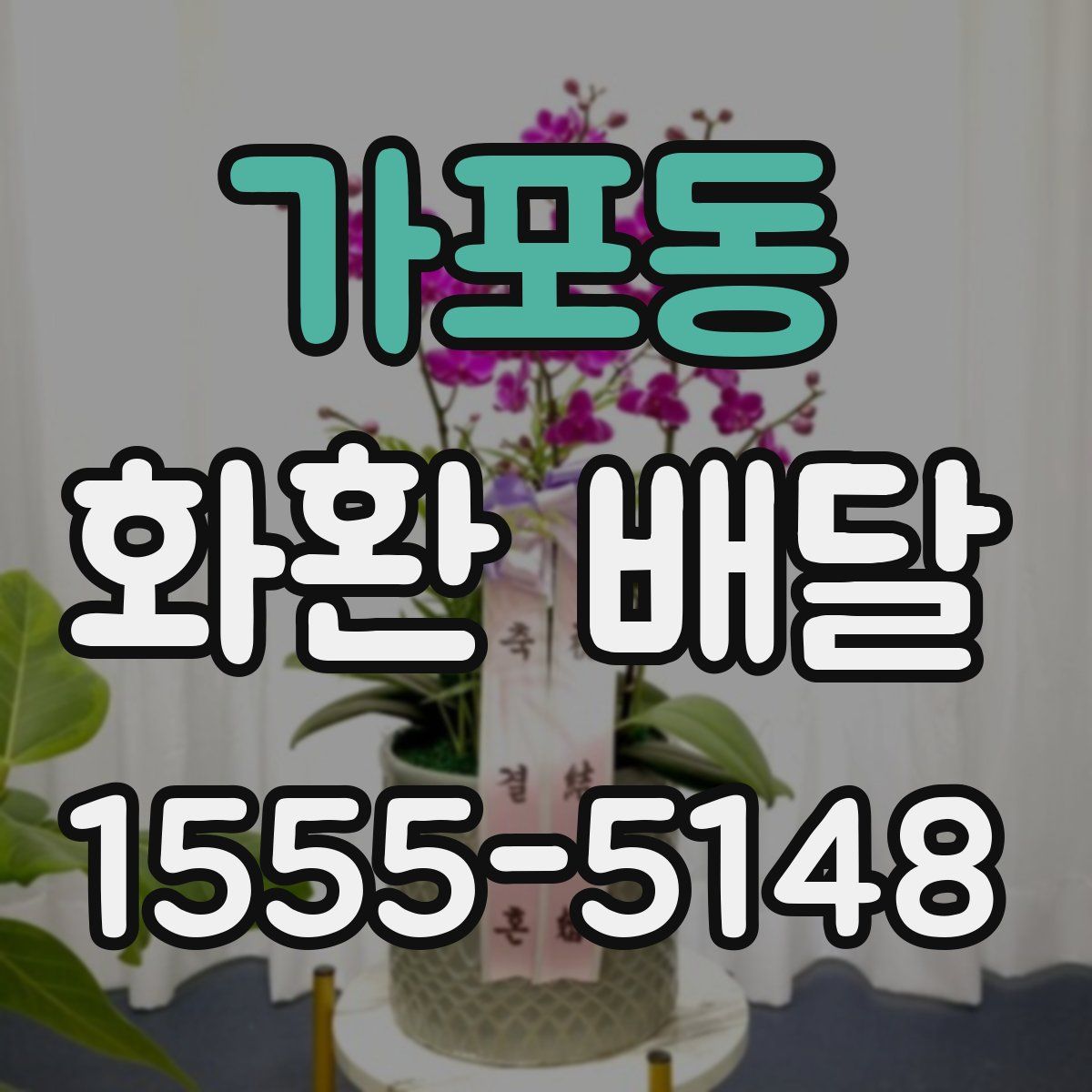 가포동 화환 배달