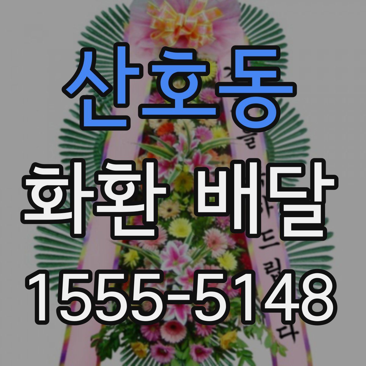 산호동 화환 배달