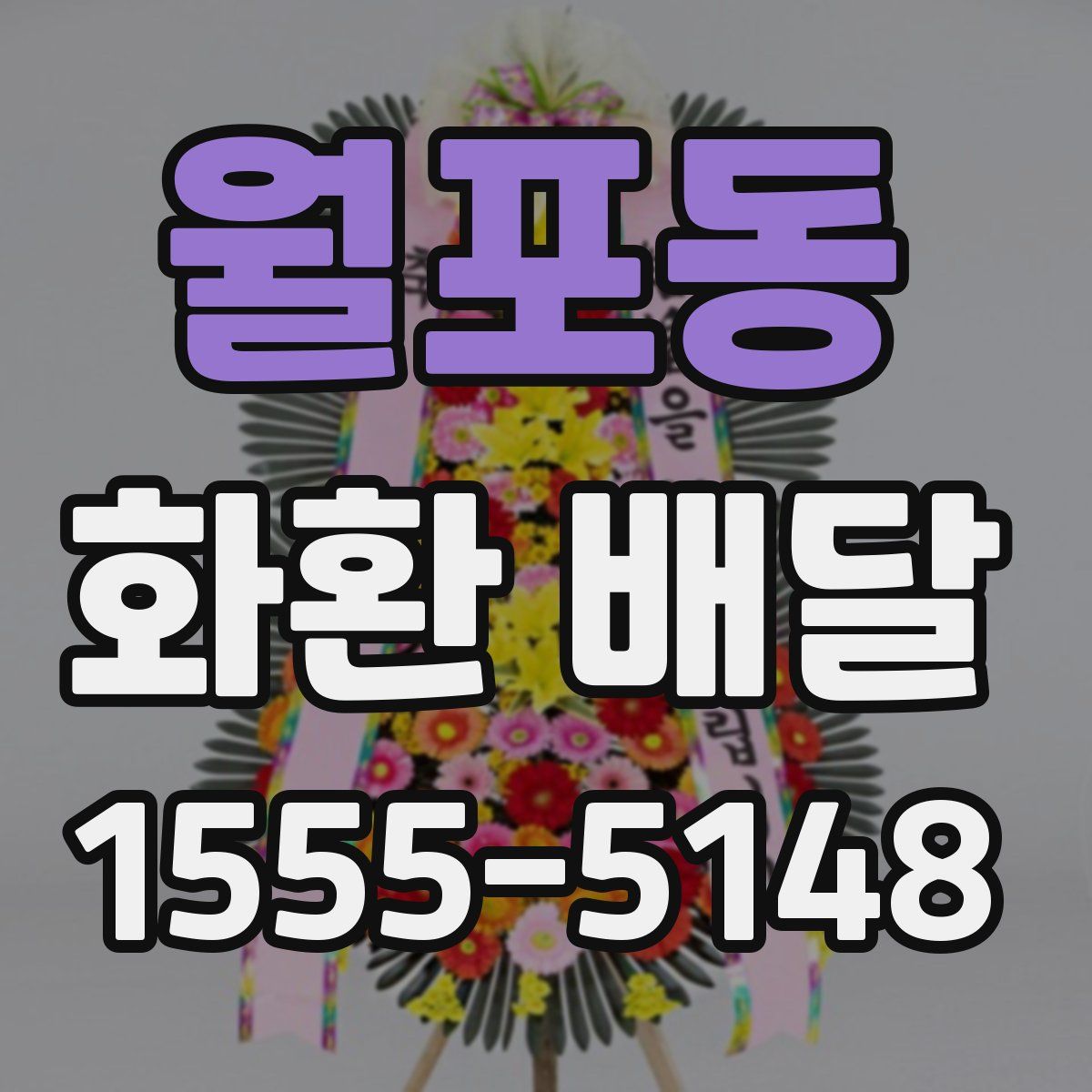 월포동 화환 배달