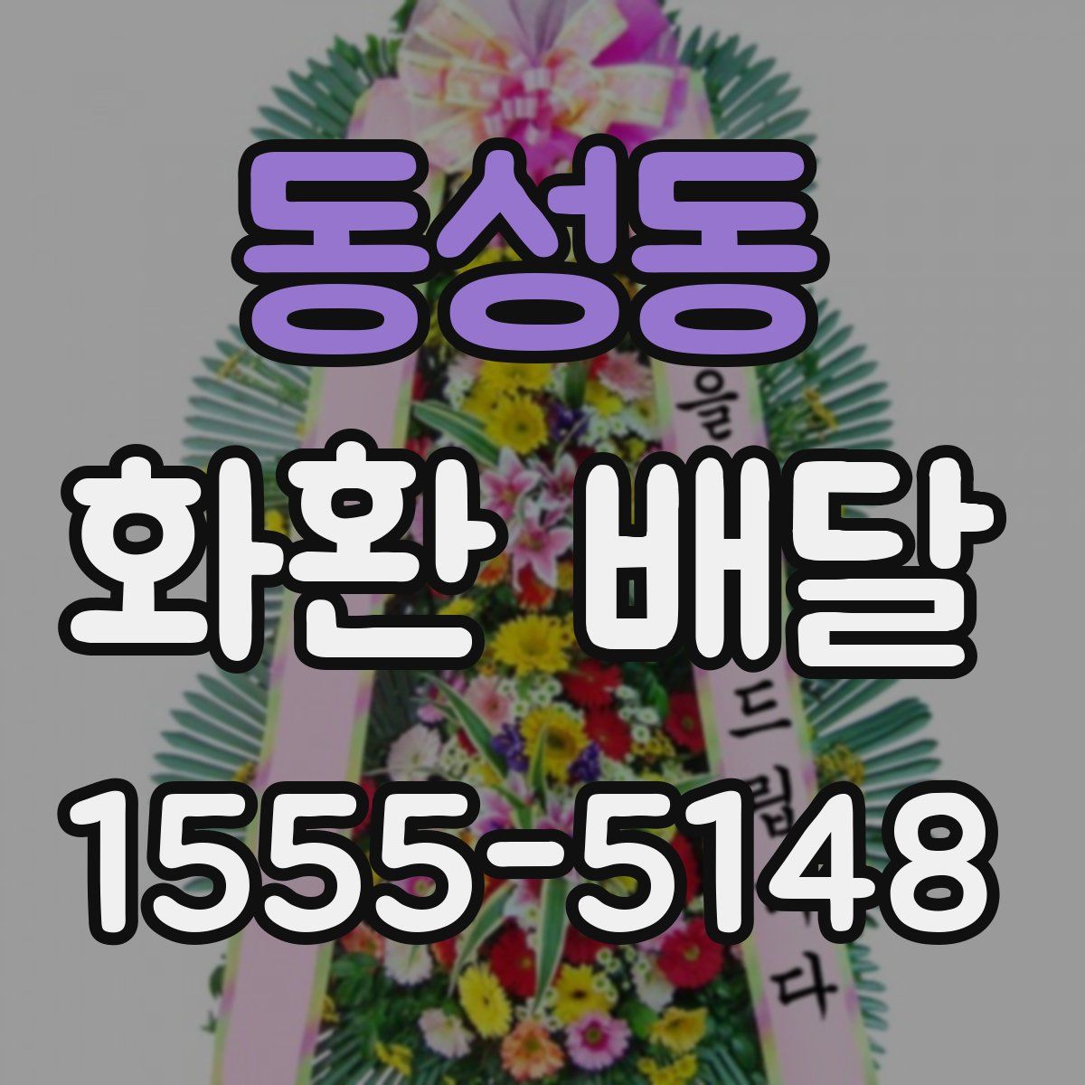 동성동 화환 배달