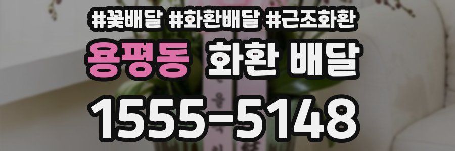 용평동 화환 배달