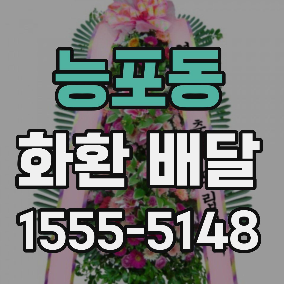 능포동 화환 배달