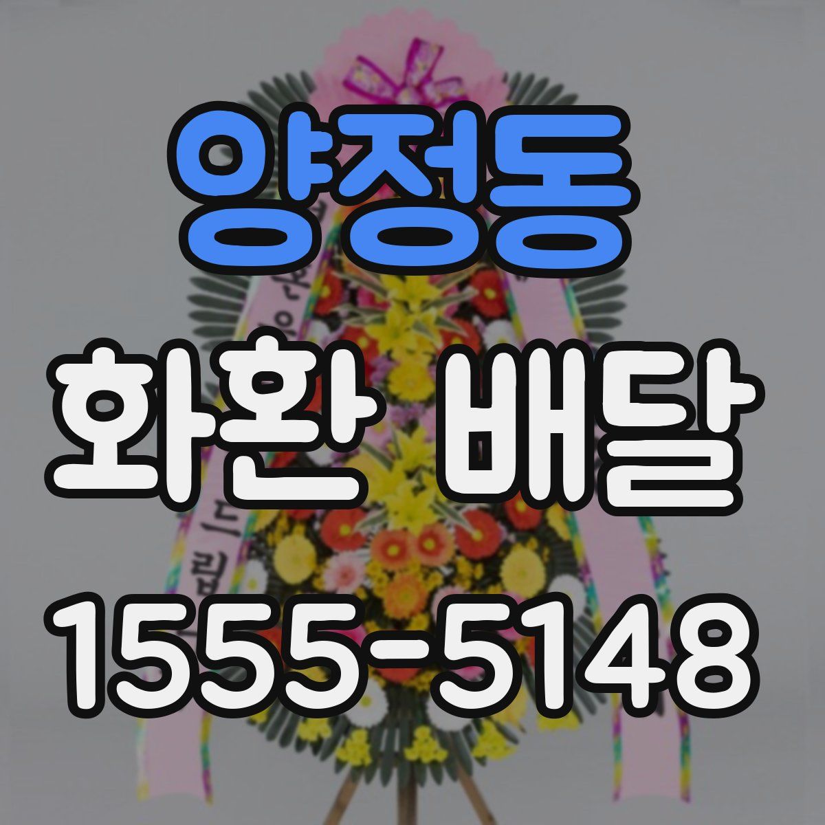 양정동 화환 배달