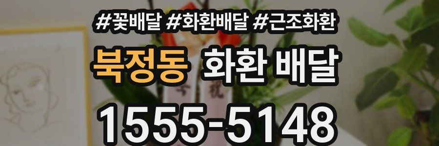 북정동 화환 배달