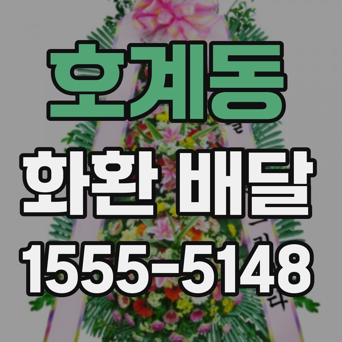 호계동 화환 배달