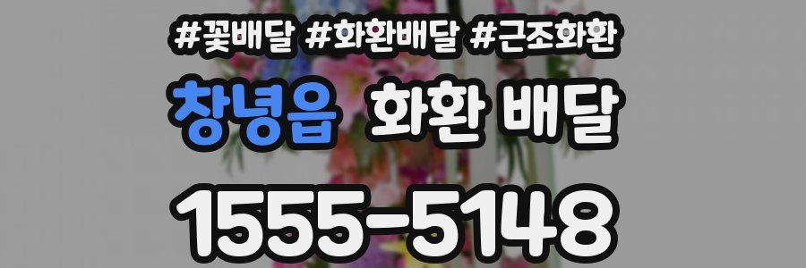창녕읍 화환 배달