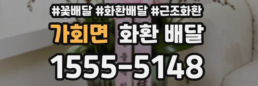 가회면 화환 배달
