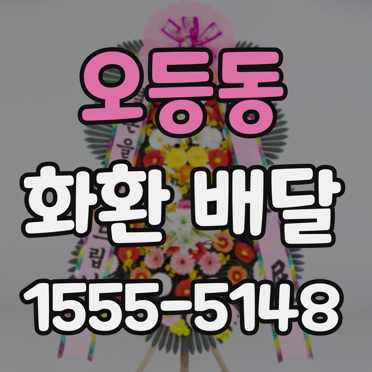 오등동 화환 배달