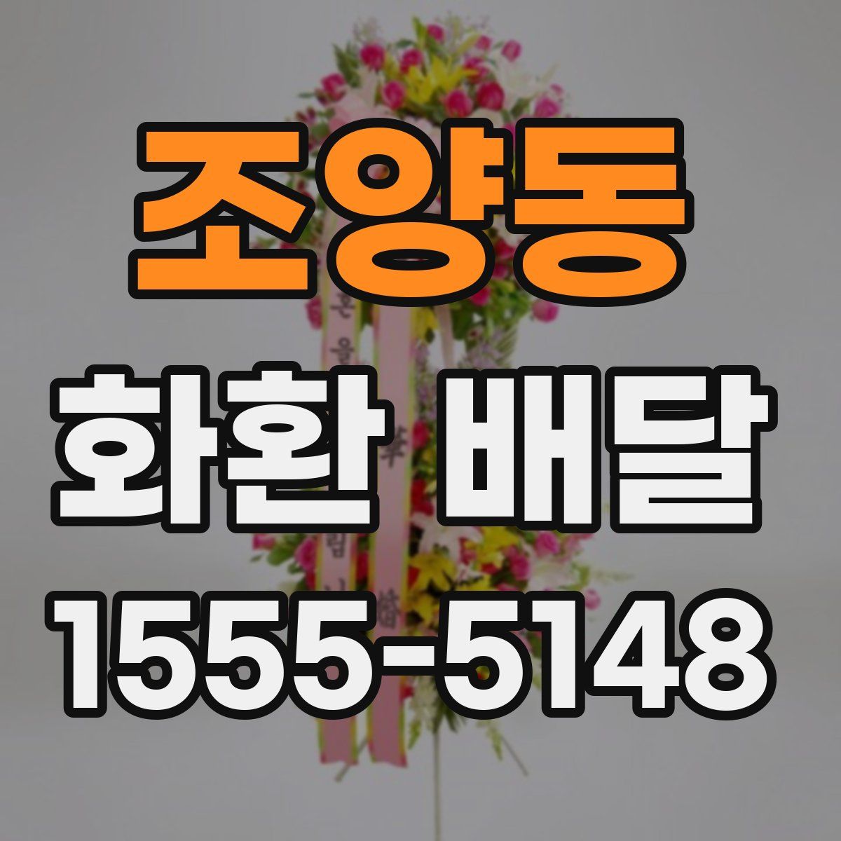조양동 화환 배달