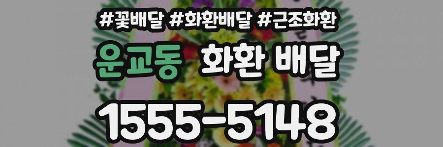 운교동 화환 배달