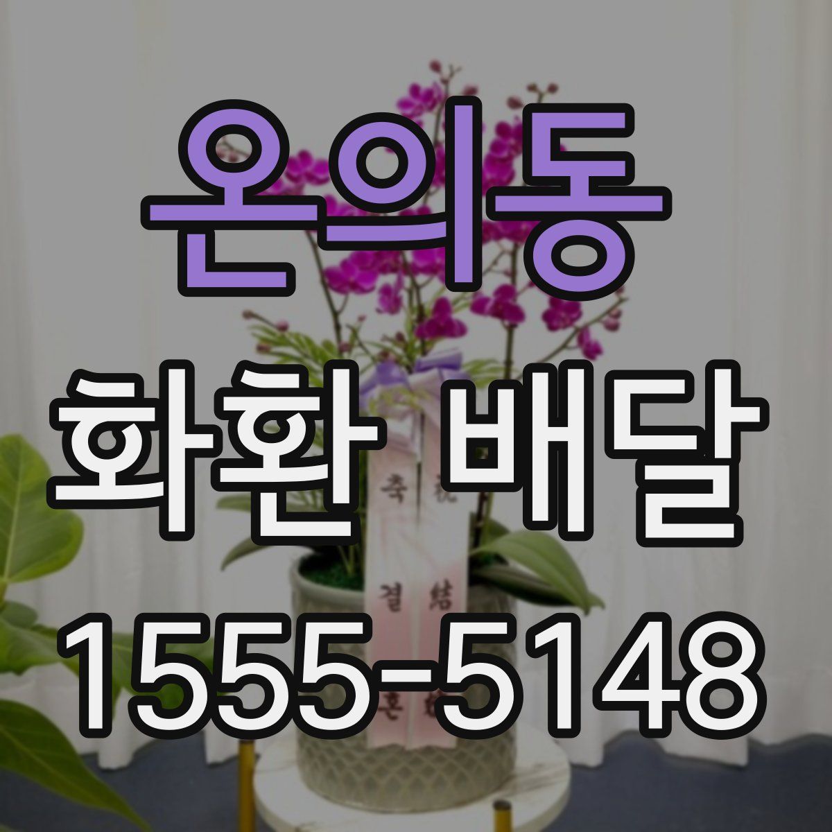 온의동 화환 배달