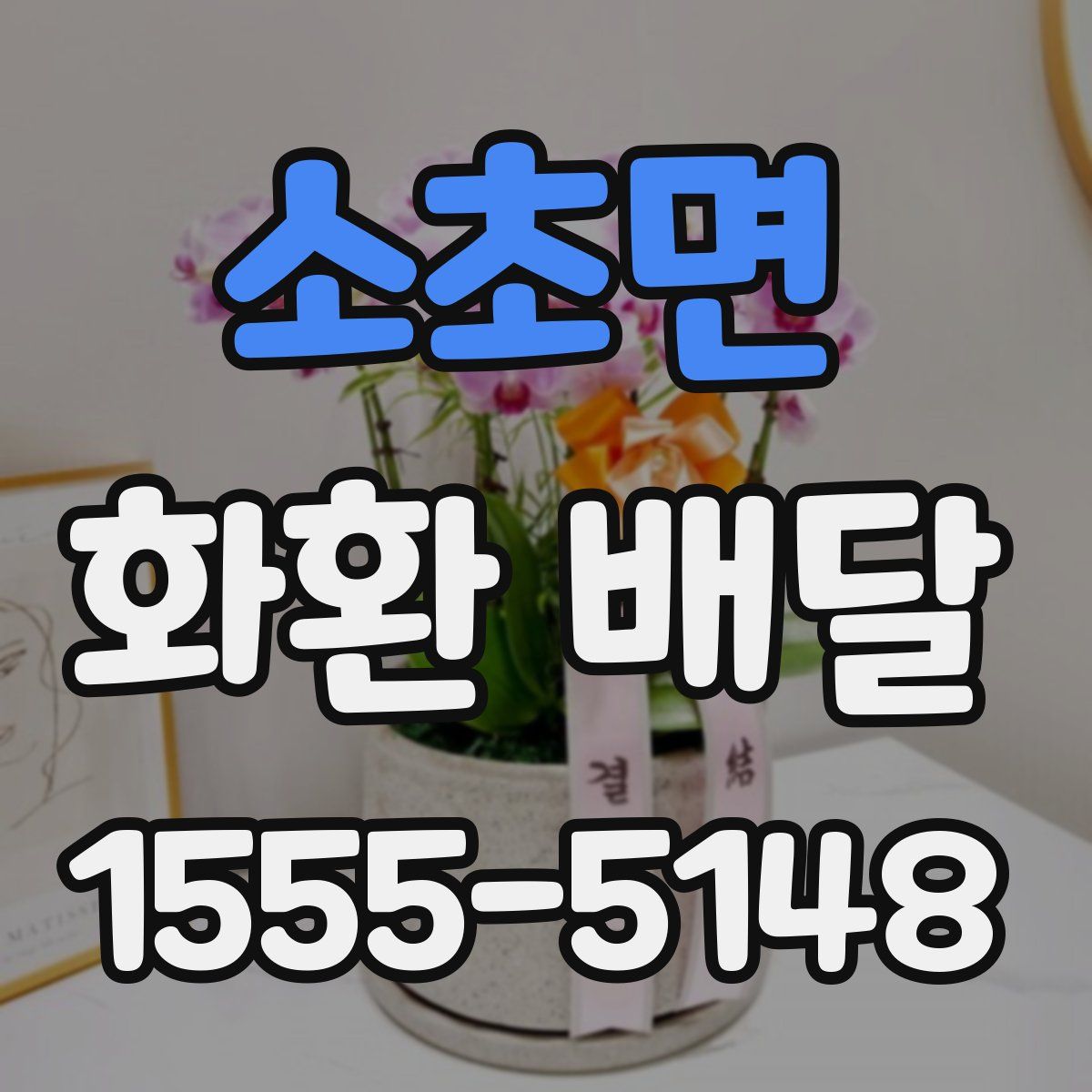 소초면 화환 배달
