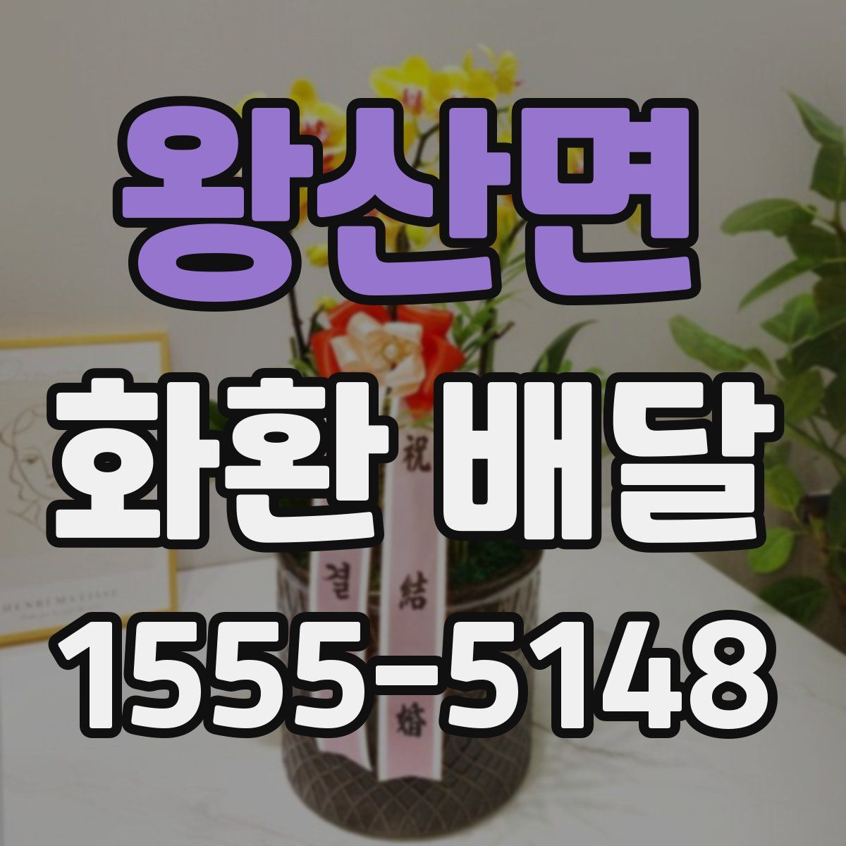 왕산면 화환 배달