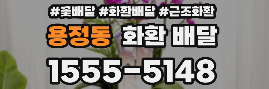 용정동 화환 배달