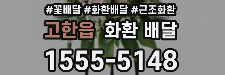 고한읍 화환 배달