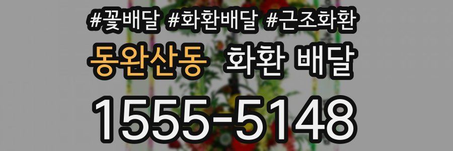 동완산동 화환 배달