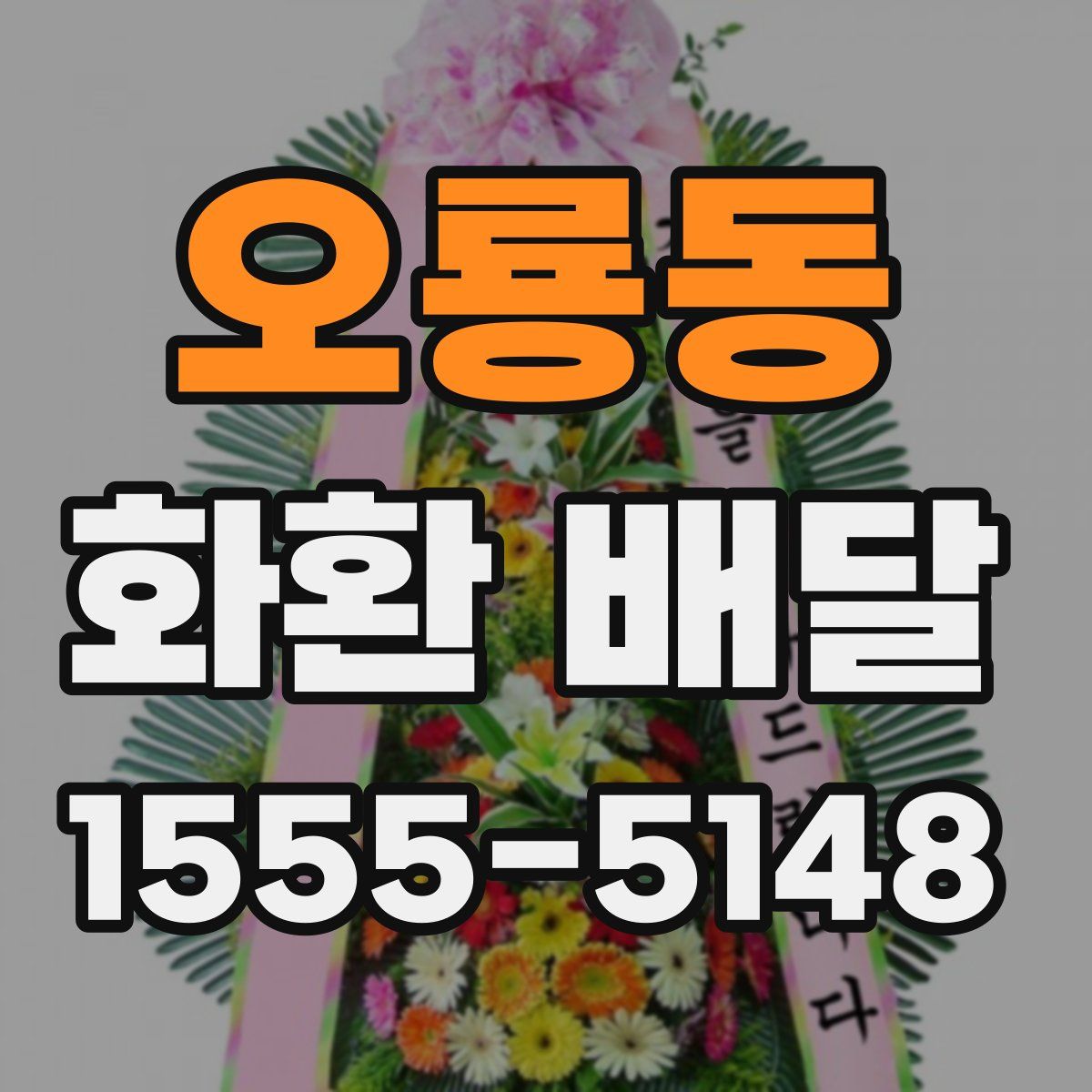오룡동 화환 배달